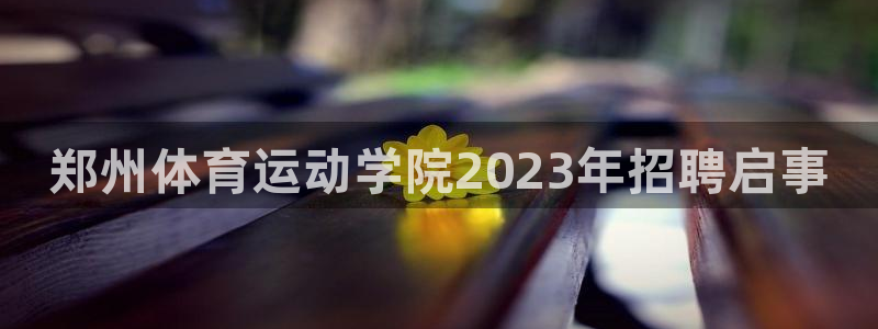 JJB竞技宝官网下载平台注册要钱吗安全吗：郑州体育运动学院2