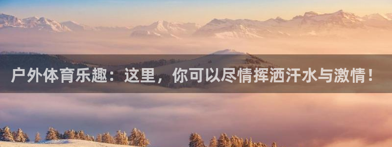 JJB竞技宝官方正版app科技：户外体育乐趣：这里，你可以尽